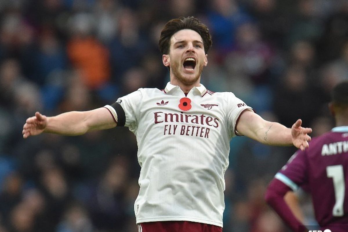 Tembok Baja The Gunners: Arsenal Bekuk Burnley 2-0, Declan Rice Angkat Topi untuk Keperkasaan Lini Belakang